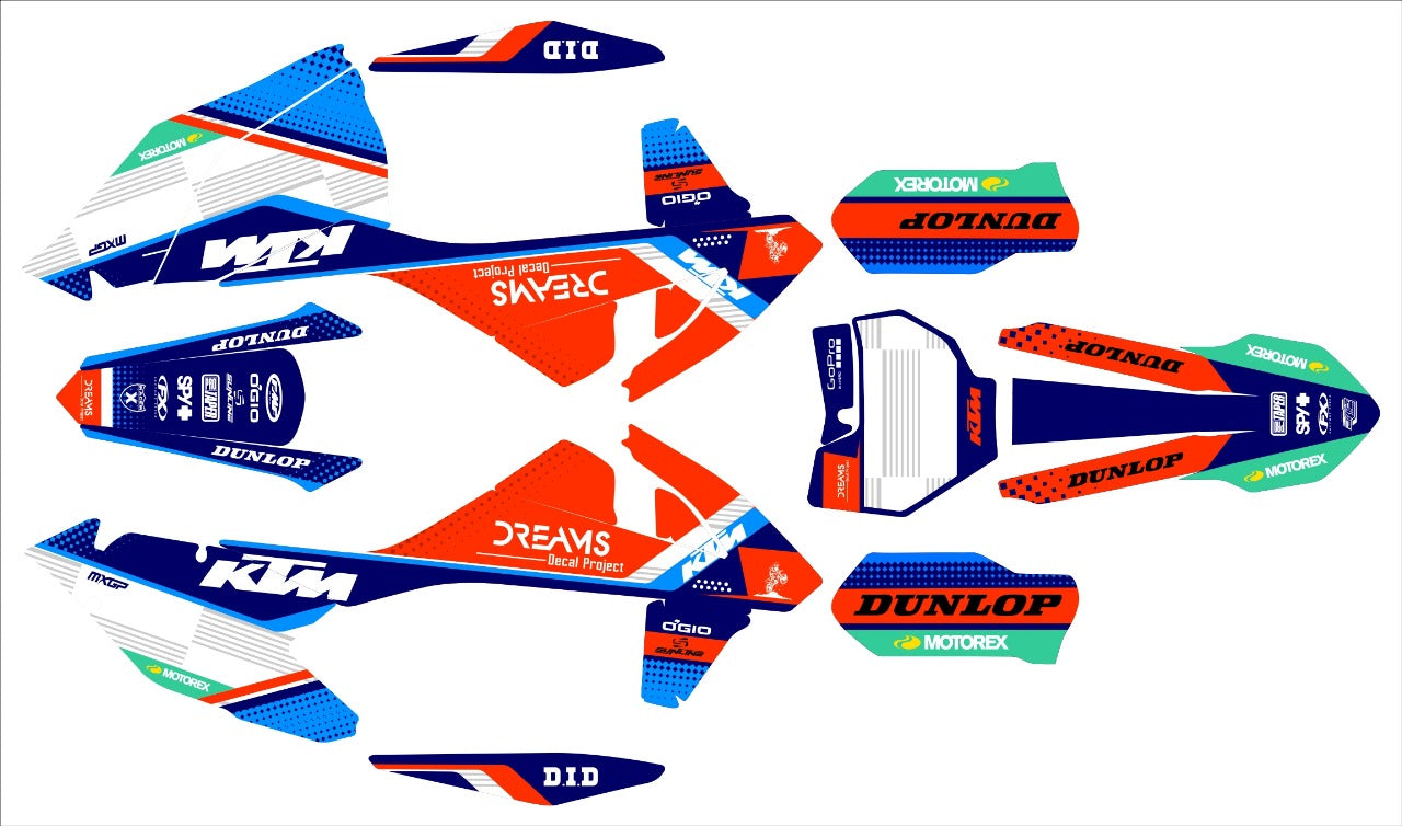 KTM SX-F 250/350/450 SX 125/150/250 2016-2018 - C