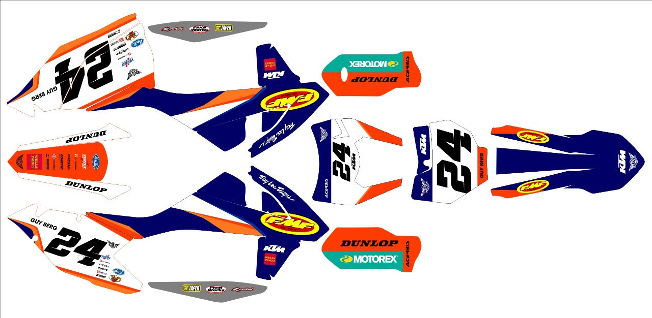 KTM SX-F 250/350/450 SX 125/150/250 2016-2018 - B