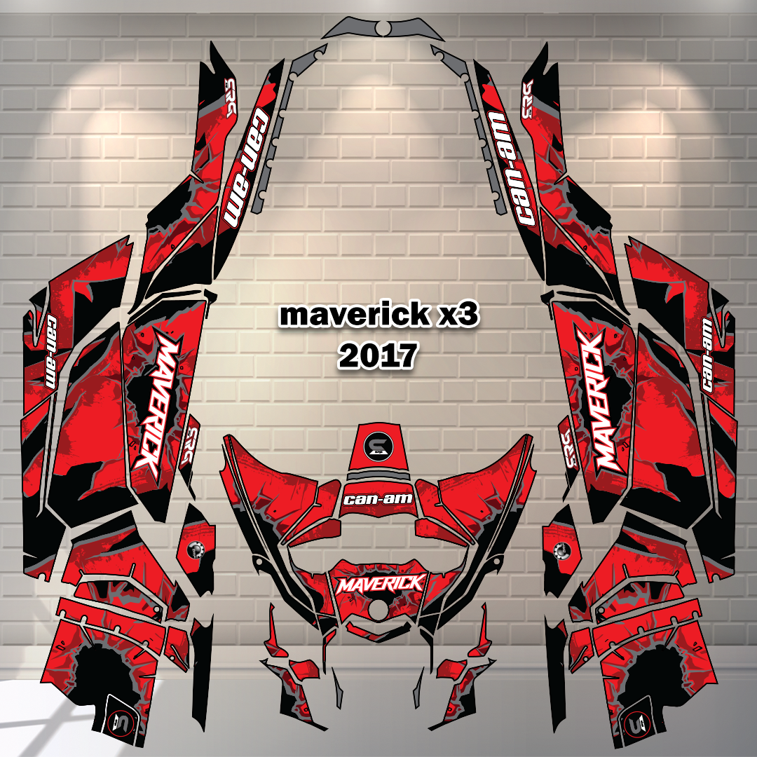 Can Am Maverick X3 UTV - CRACK Design