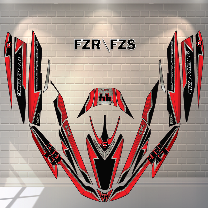 Yamaha FZR / FZS - LINE +METAL+SPACE 1