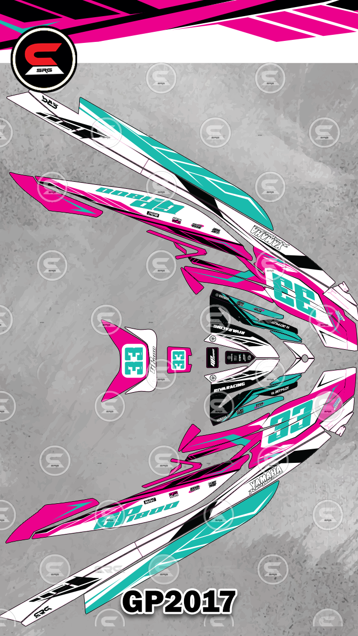 Yamaha GP/VXR - GP1800 2017 - VXR2015+ - Design 2