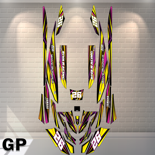 Yamaha GP/VXR - GP1800 2017 - VXR2015+ - SHAPES