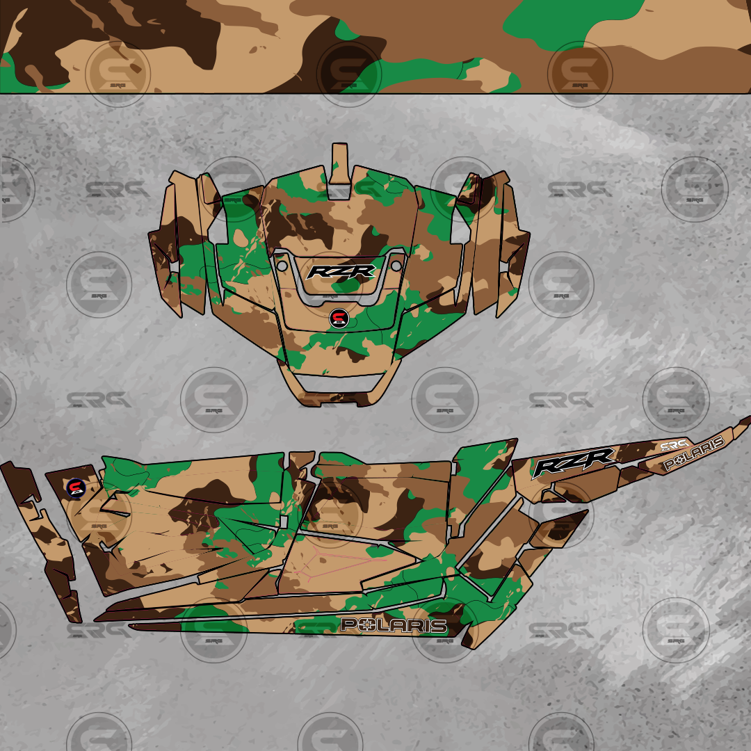 UTV Polaris RZR1000 - D No.12