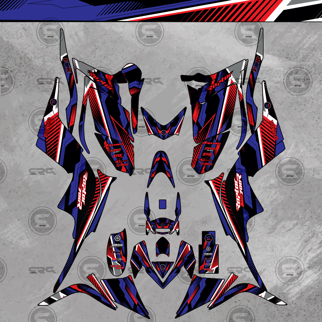 Yamaha ATV RAPTOR 700 2006 / 2012 - B