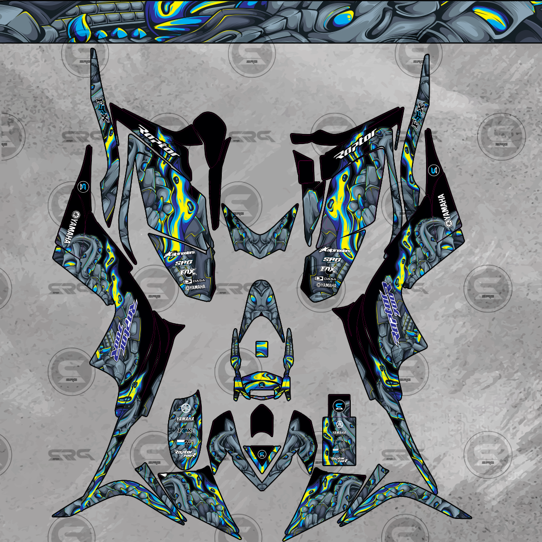 Yamaha ATV RAPTOR 700 2006 / 2012 - D-1