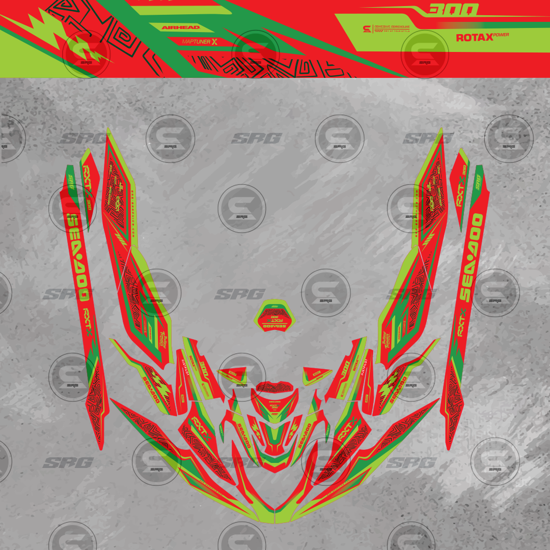 Seadoo RXT300 - GTX300 - Design No.3 A