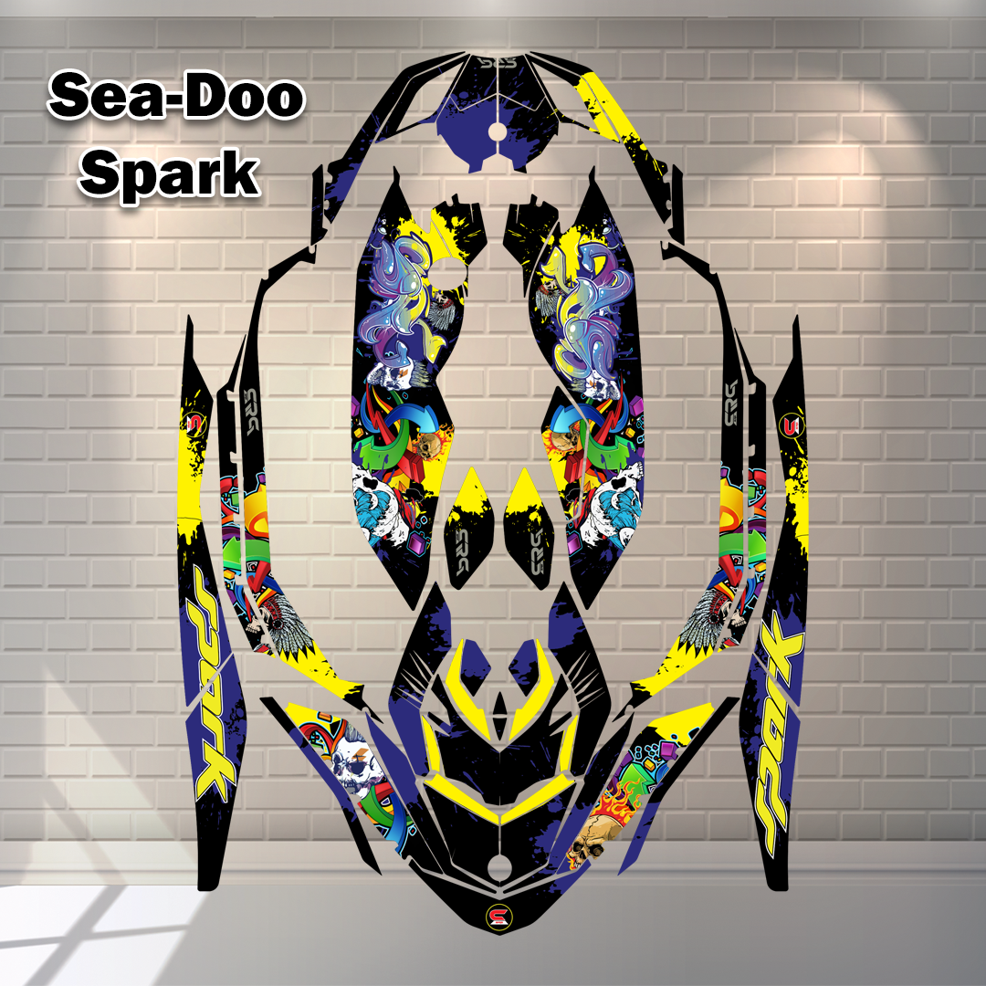 Seadoo SPARK - SKULL & LINE