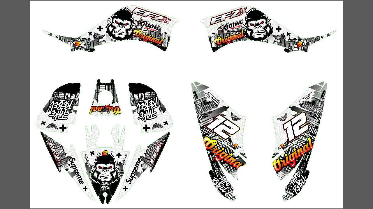 Yamaha ATV Raptor 250 2008 / 2012 - A