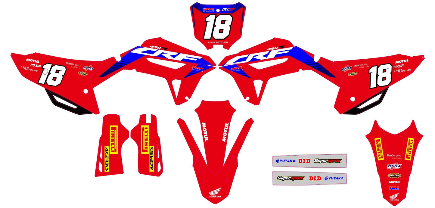 Honda CRF 250 2022-2023 & CRF 450 2021-2023 - A
