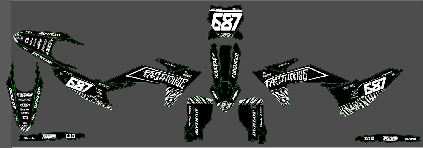 KTM SX-F XC-F 250 / 300 / 350 / 450 2023+ / A