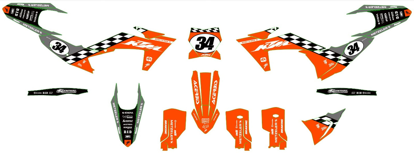 KTM SX-F XC-F 250 / 300 / 350 / 450 2023+ / C