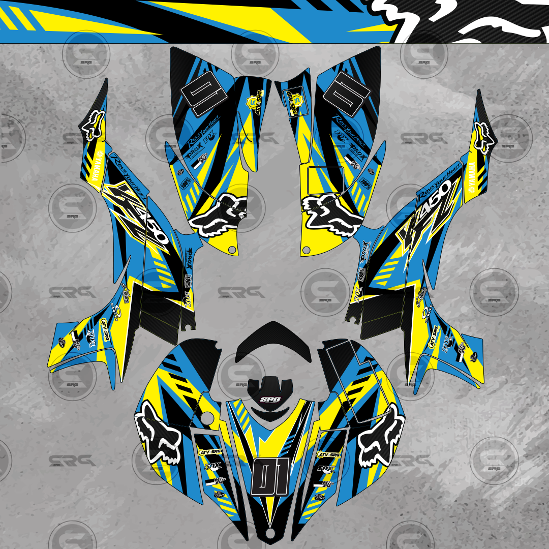 Yamaha YFZ450 2003/2008 - Design No.1 B