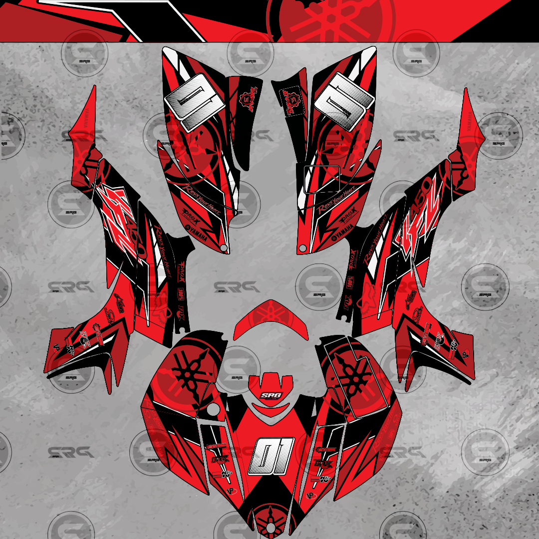 Yamaha YFZ450 2003/2008 - Design No.2 A