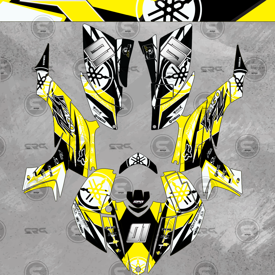 Yamaha YFZ450 2003/2008 - Design No.2 B
