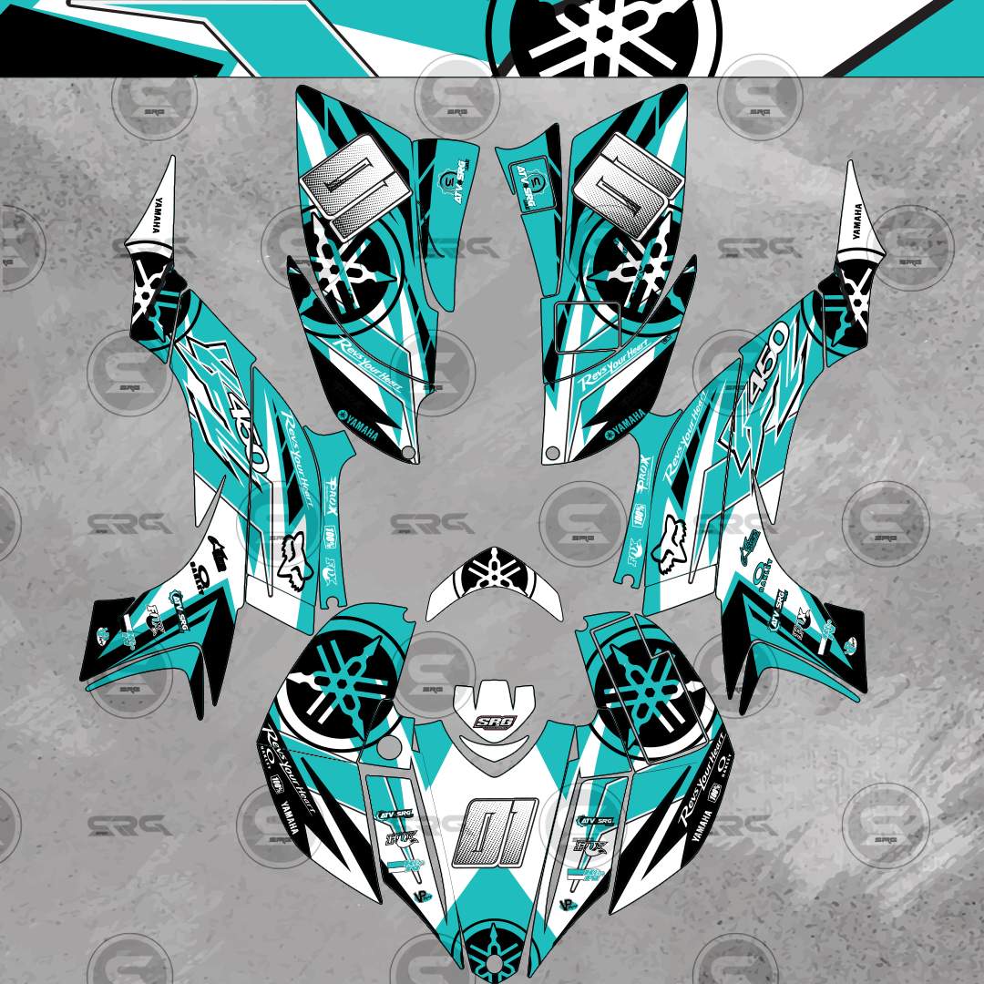 Yamaha YFZ450 2003/2008 - Design No.2 C