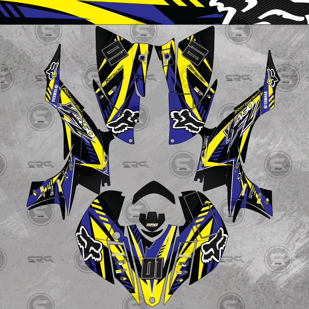 Yamaha YFZ450 2003/2008 - Design No.1 A