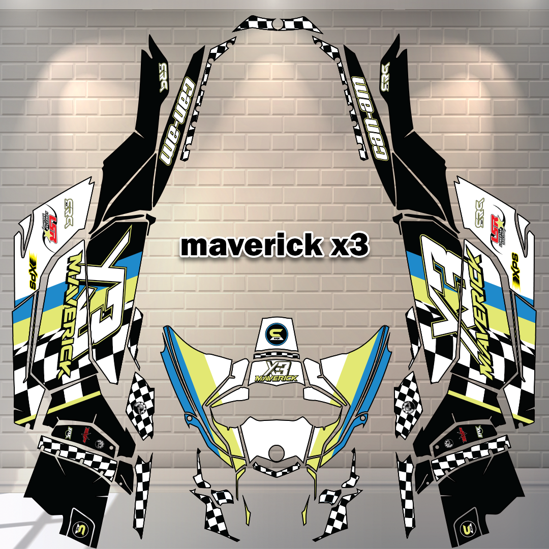 Can Am Maverick X3 UTV - RACING Design