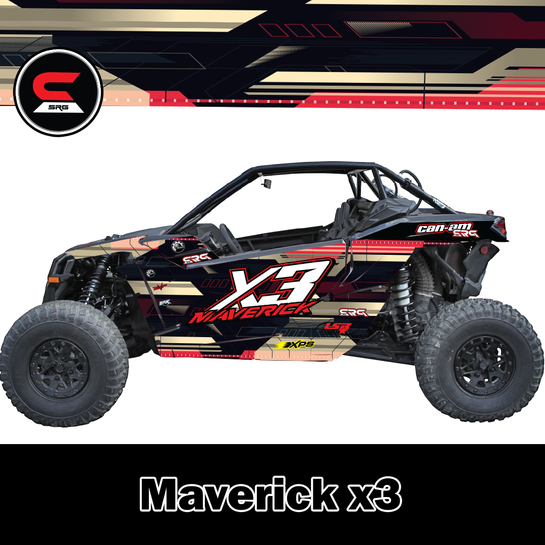 Can Am Maverick X3 UTV - PATTERN Design 2