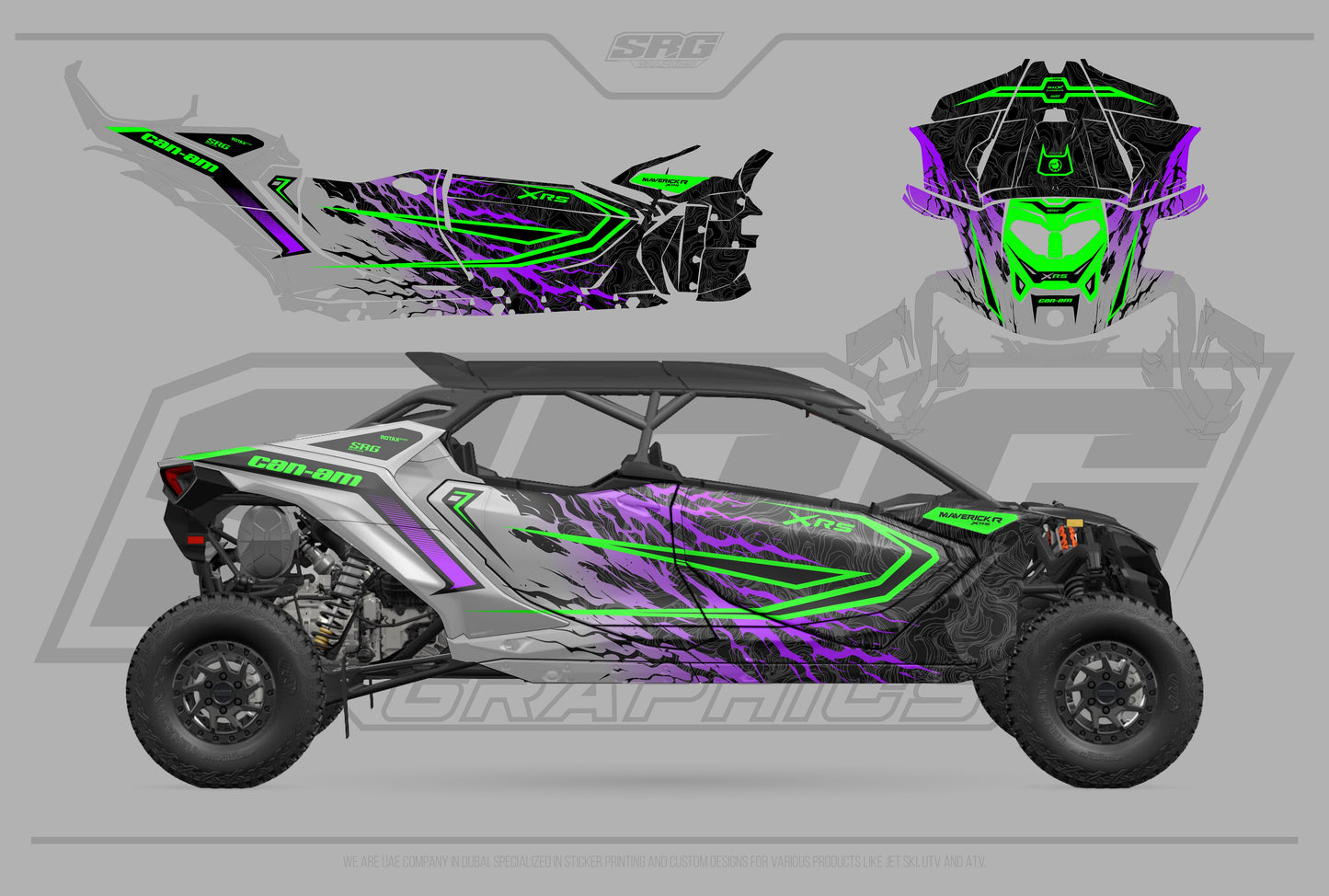 Can Am Maverick R / MAX UTV - Design 5