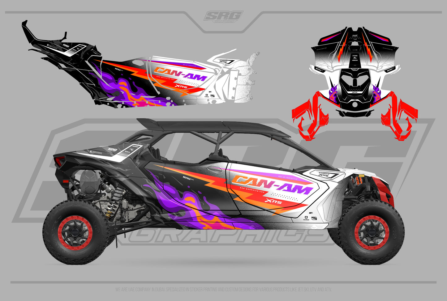 Can Am Maverick R / MAX UTV - Design 7