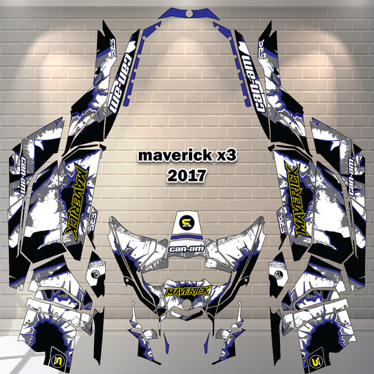 Can Am Maverick X3 UTV - CRACK Design