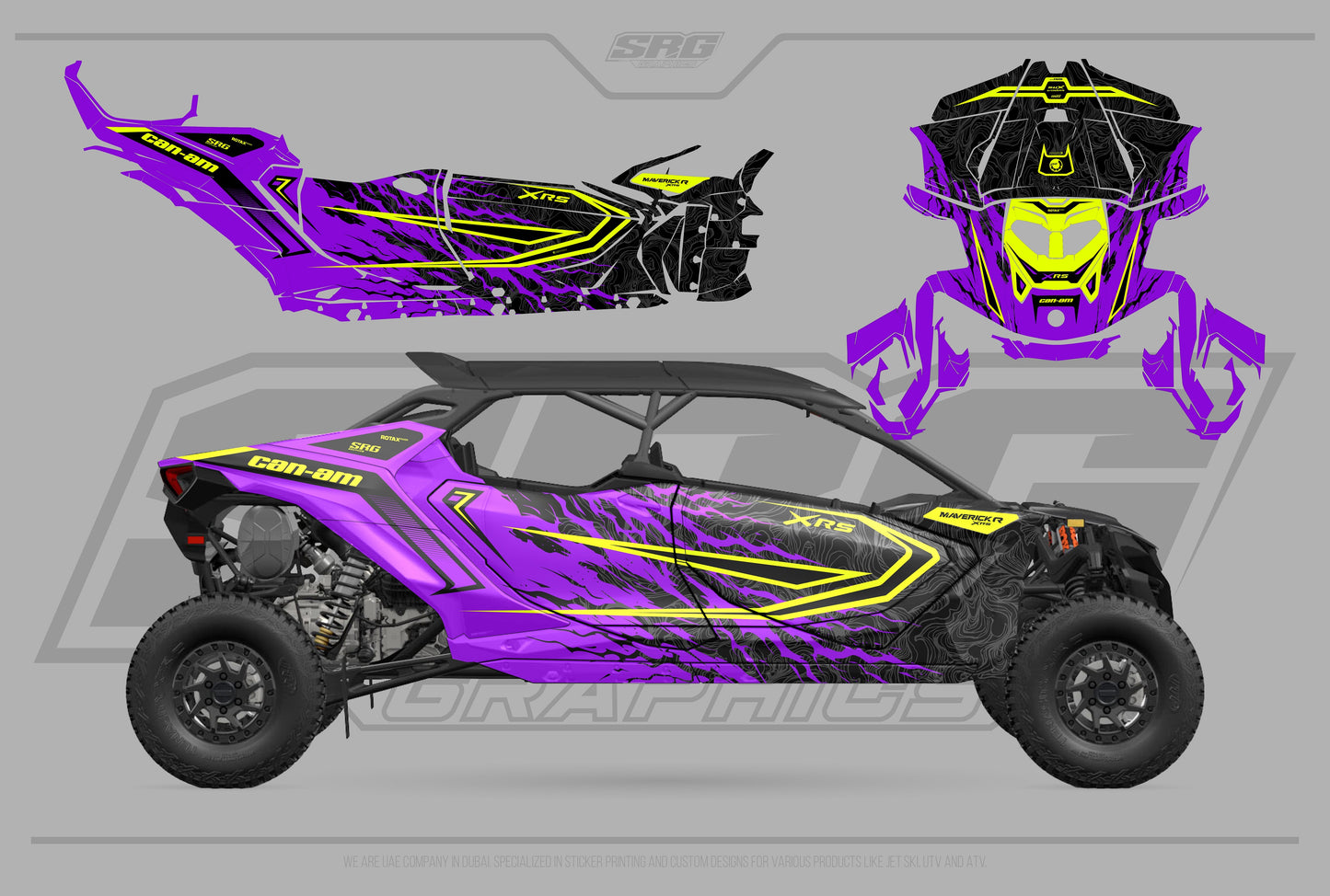 Can Am Maverick R / MAX UTV - Design 5