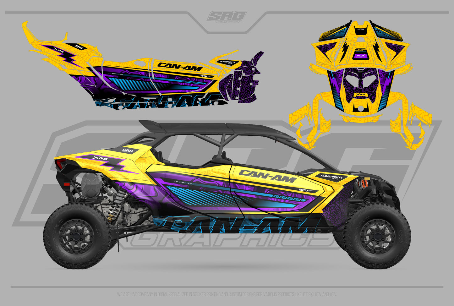 Can Am Maverick R / MAX UTV - Design 6