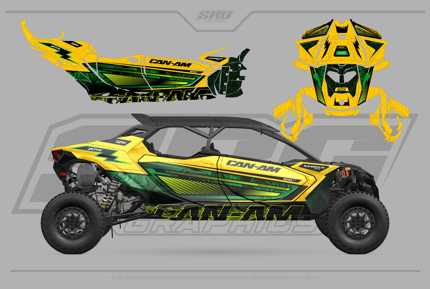 Can Am Maverick R / MAX UTV - Design 6