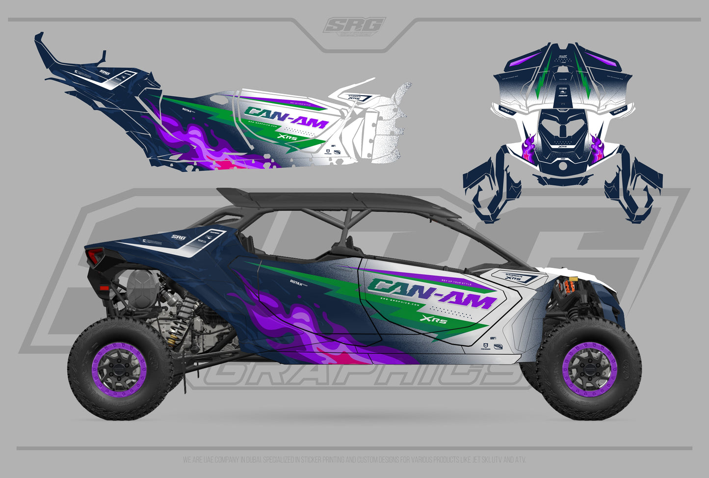Can Am Maverick R / MAX UTV - Design 7
