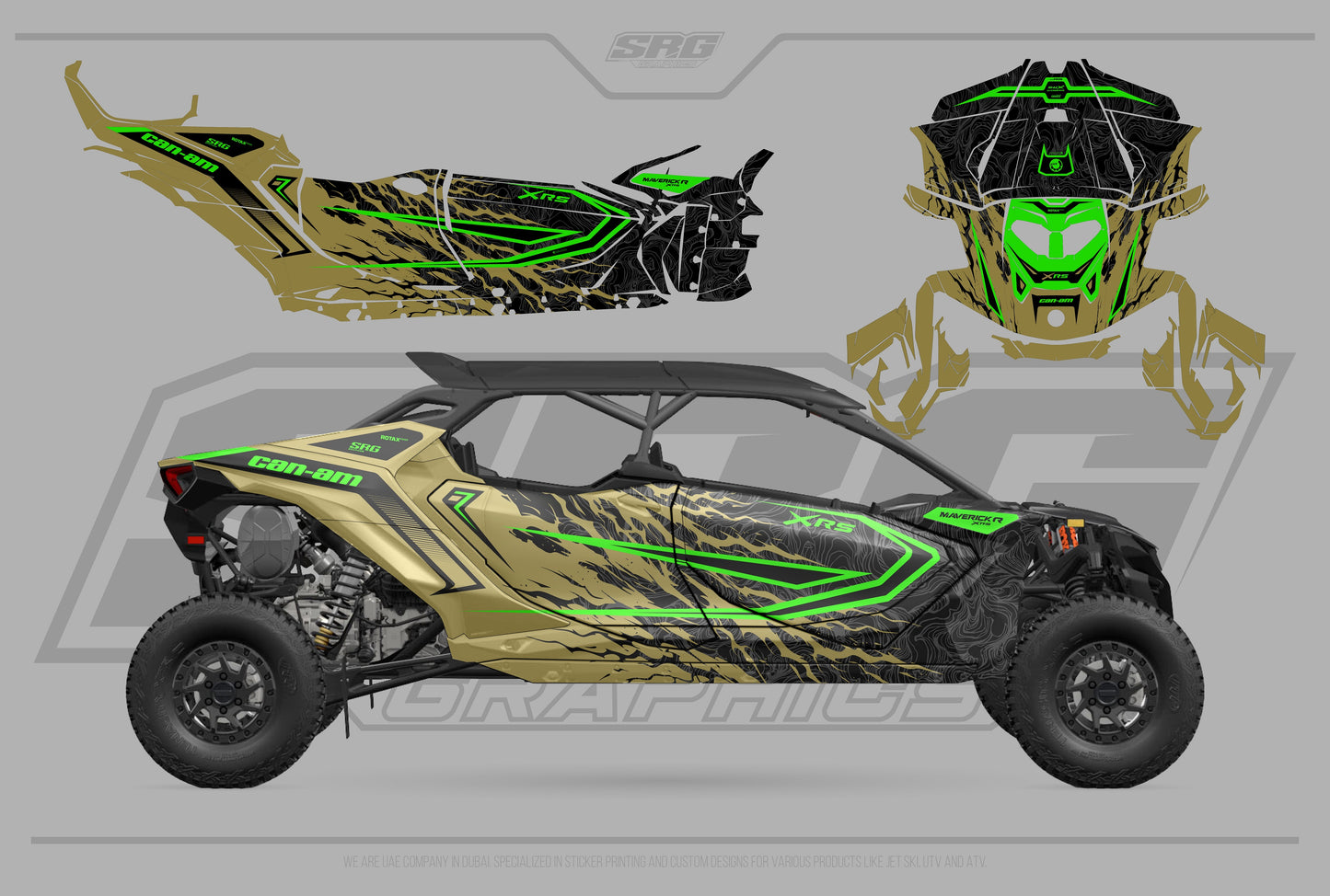 Can Am Maverick R / MAX UTV - Design 5