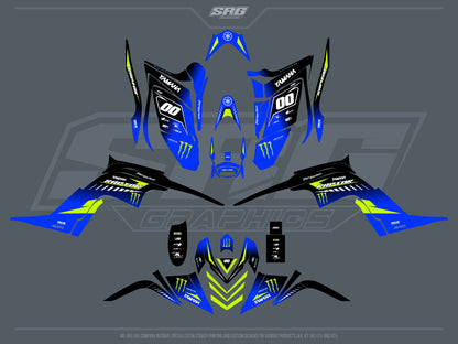 Yamaha ATV RAPTOR 700 2006 / 2012 - K