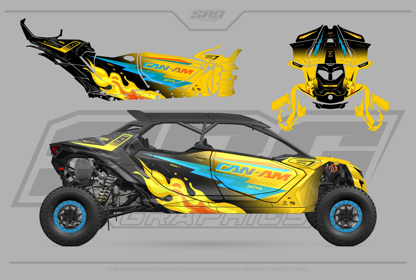 Can Am Maverick R / MAX UTV - Design 7