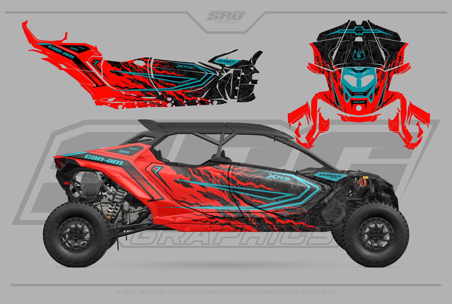 Can Am Maverick R / MAX UTV - Design 5