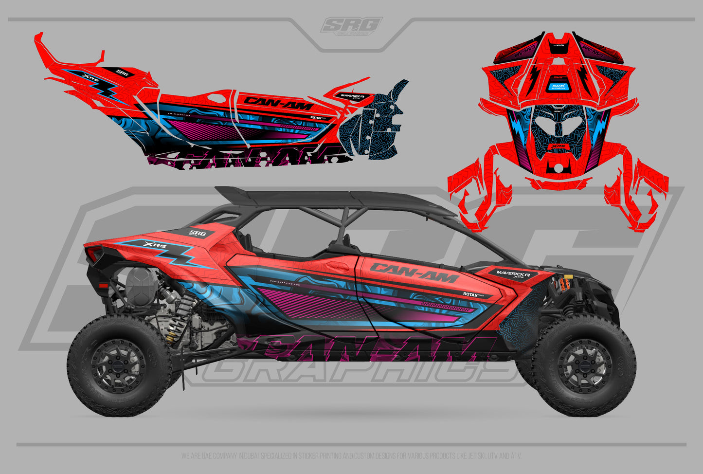 Can Am Maverick R / MAX UTV - Design 6