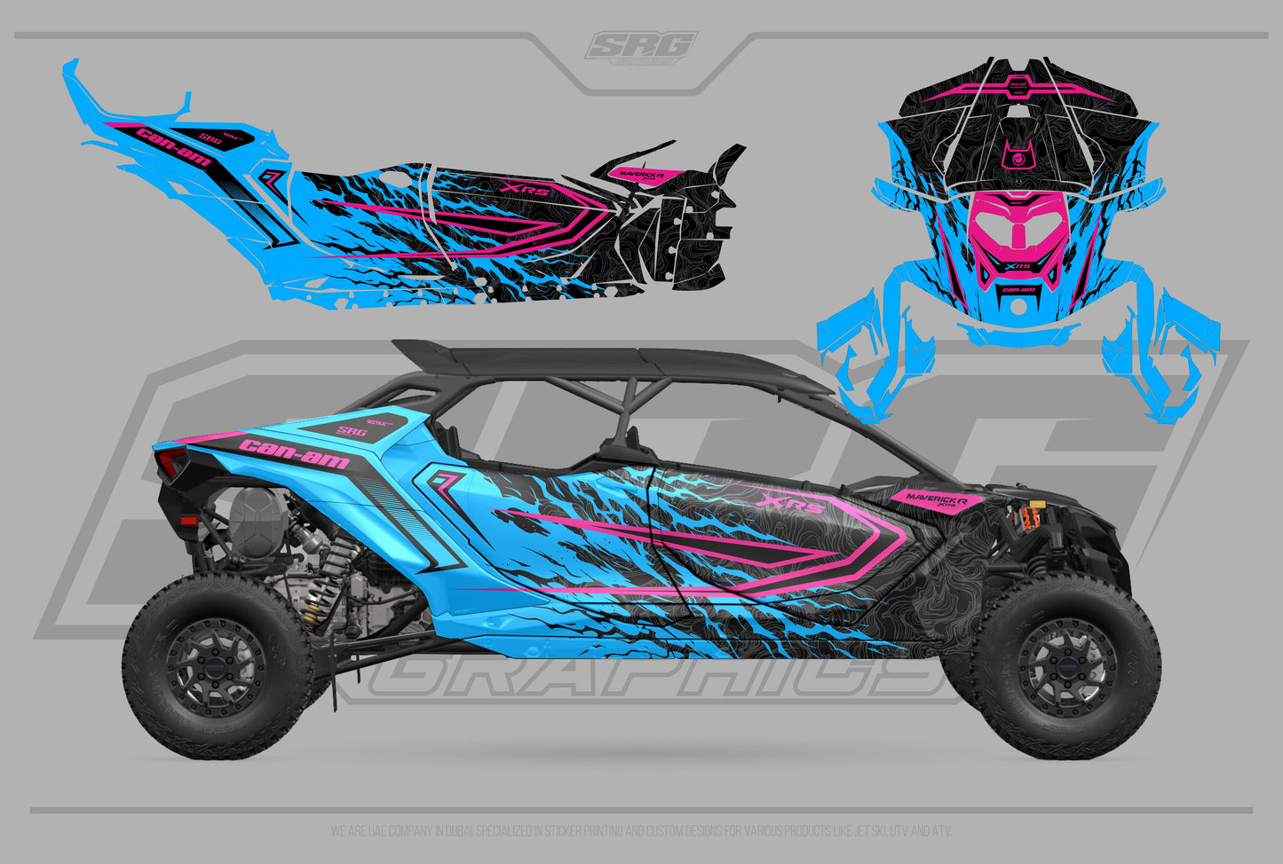 Can Am Maverick R / MAX UTV - Design 5