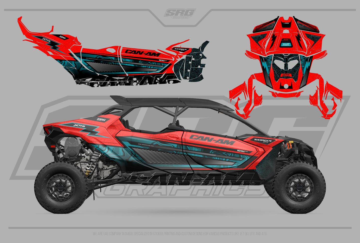 Can Am Maverick R / MAX UTV - Design 6