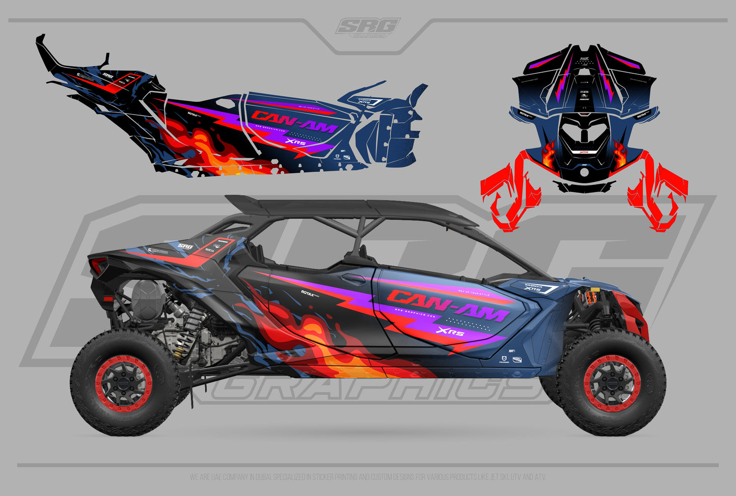 Can Am Maverick R / MAX UTV - Design 7