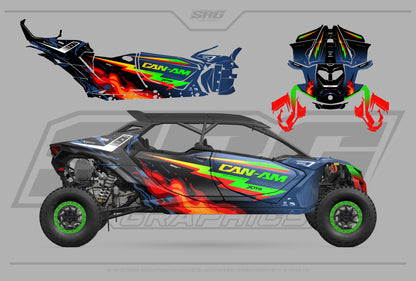 Can Am Maverick R / MAX UTV - Design 7 B