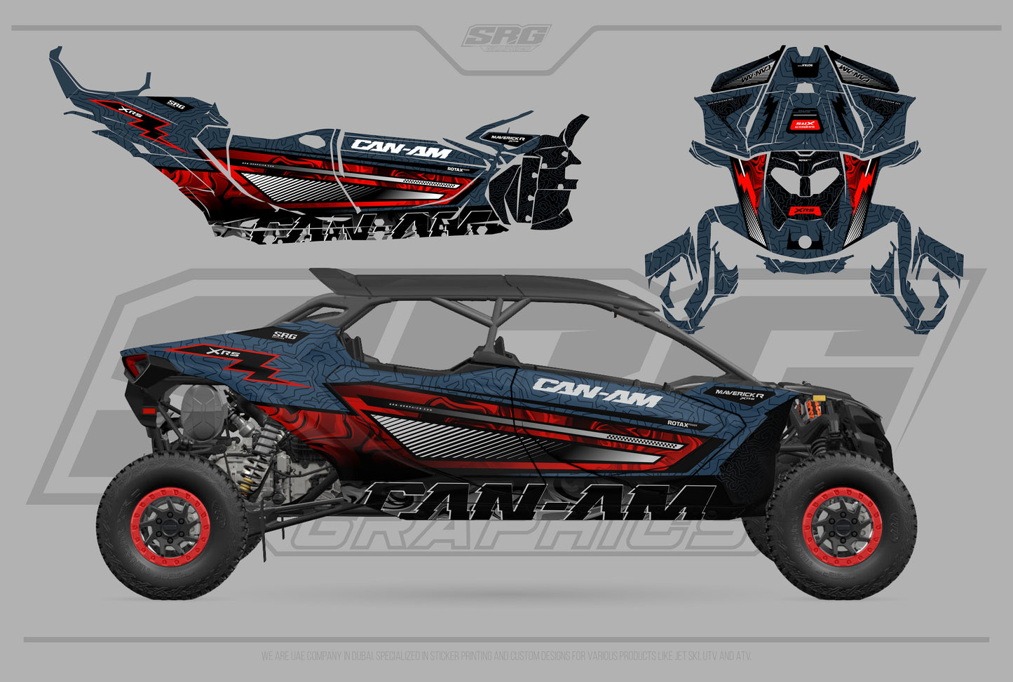 Can Am Maverick R / MAX UTV - Design 6