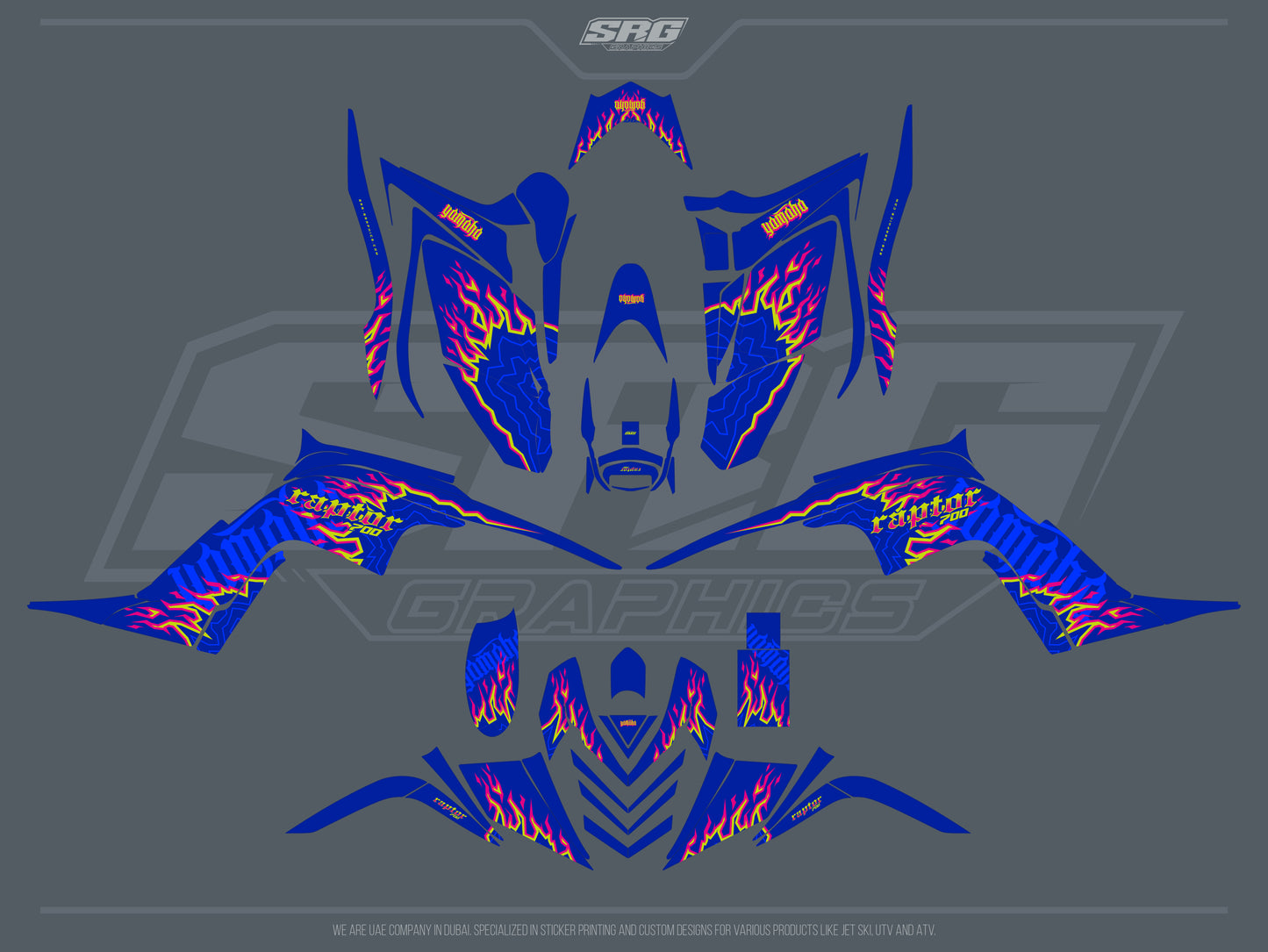 Yamaha ATV RAPTOR 700 2006 / 2012 - J