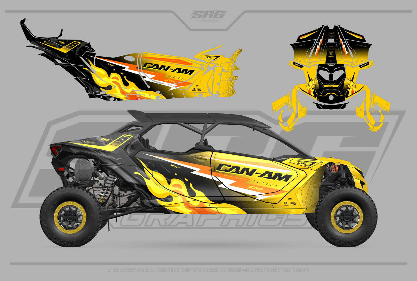 Can Am Maverick R / MAX UTV - Design 7 B