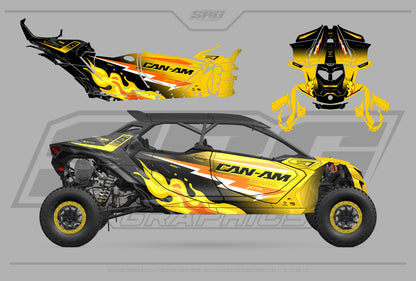 Can Am Maverick R / MAX UTV - Design 7 B