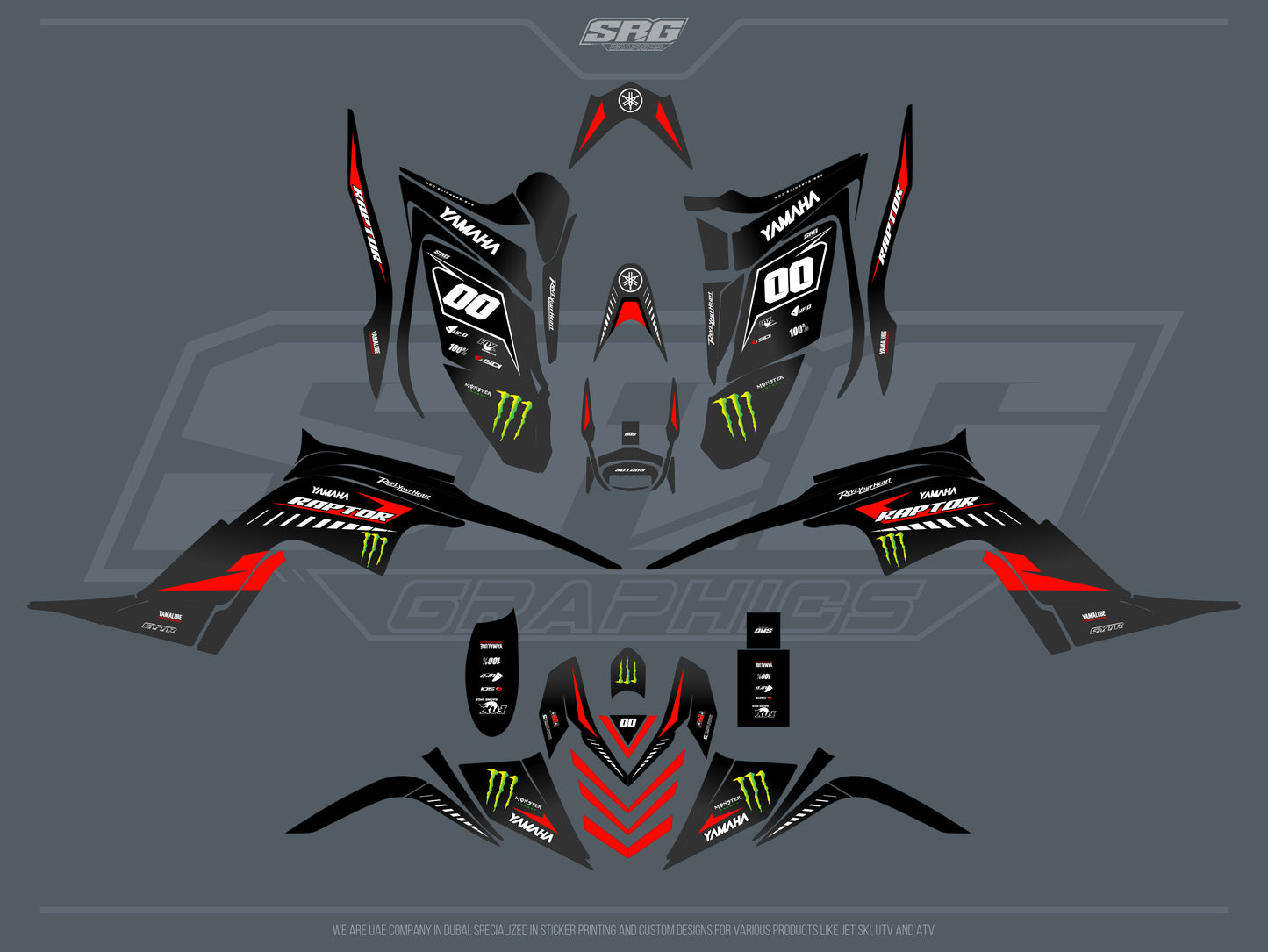 Yamaha ATV RAPTOR 700 2006 / 2012 - K