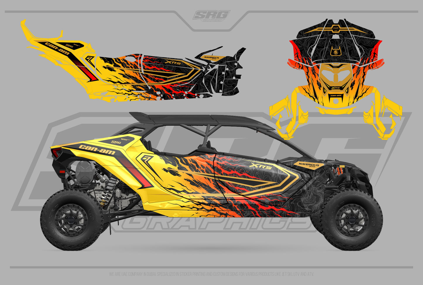Can Am Maverick R / MAX UTV - Design 5
