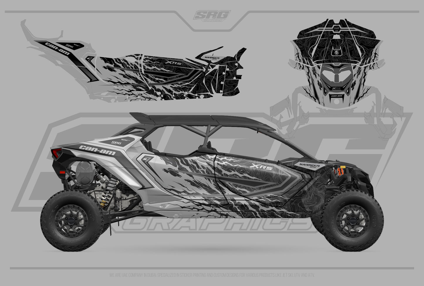 Can Am Maverick R / MAX UTV - Design 5