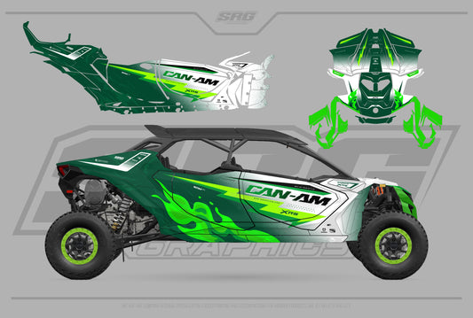 Can Am Maverick R / MAX UTV - Design 7 B