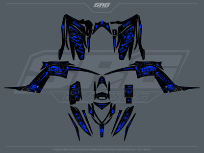 Yamaha ATV RAPTOR 700 2013+ - Design No.10
