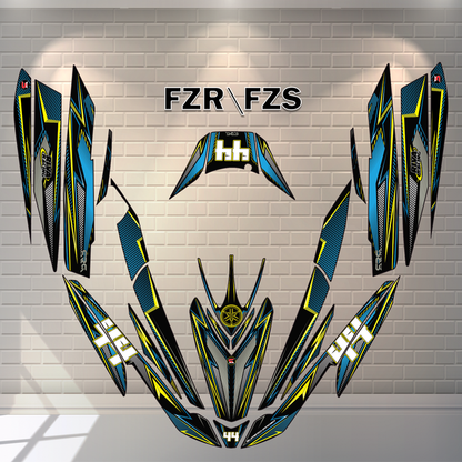 Yamaha FZR / FZS - LINE +METAL+SPACE 1