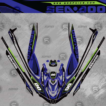 Seadoo RXP - RXP X300 2021+ - Design No.6 A