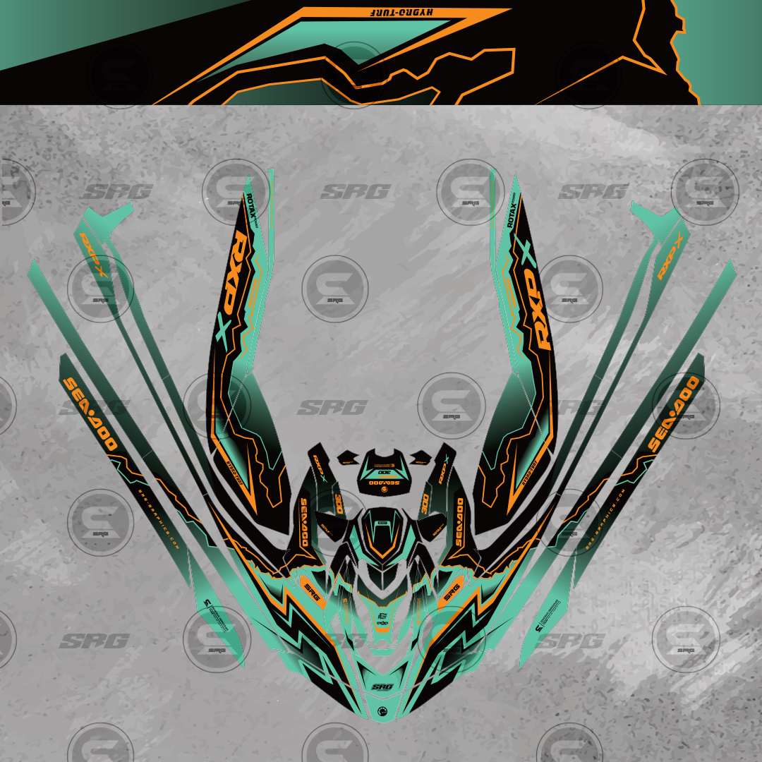 Seadoo RXP - RXP X300 2021+ - Design No.8 A